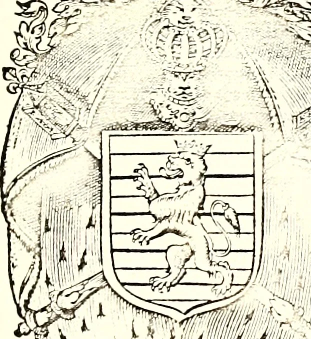 An illustration from Histoire des connestables: chanceliers et gardes des seavx [etc.] ... depuis leur origine:, 1658, leaf 238