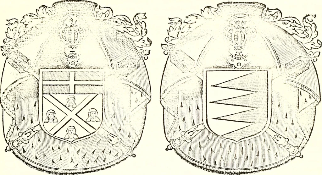 An illustration from Histoire des connestables: chanceliers et gardes des seavx [etc.] ... depuis leur origine:, 1658, leaf 246