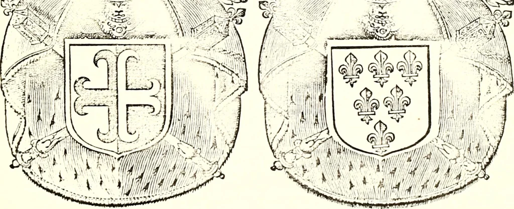 An illustration from Histoire des connestables: chanceliers et gardes des seavx [etc.] ... depuis leur origine:, 1658, leaf 246