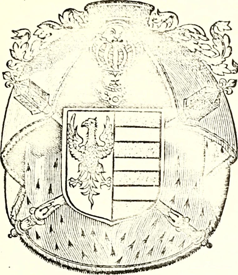 An illustration from Histoire des connestables: chanceliers et gardes des seavx [etc.] ... depuis leur origine:, 1658, leaf 250
