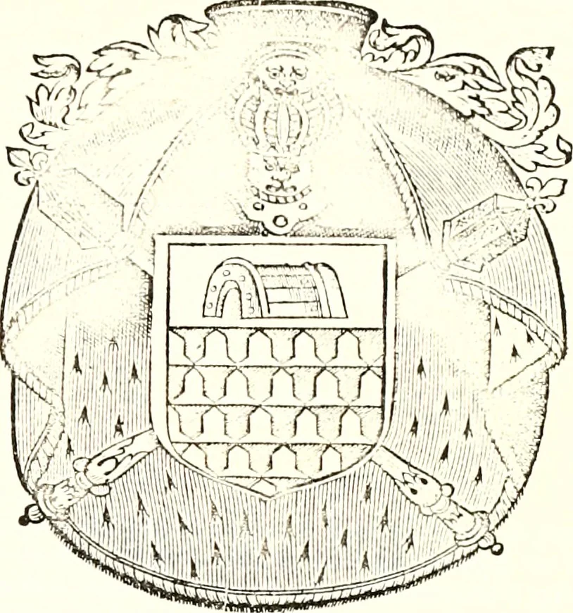 An illustration from Histoire des connestables: chanceliers et gardes des seavx [etc.] ... depuis leur origine:, 1658, leaf 250