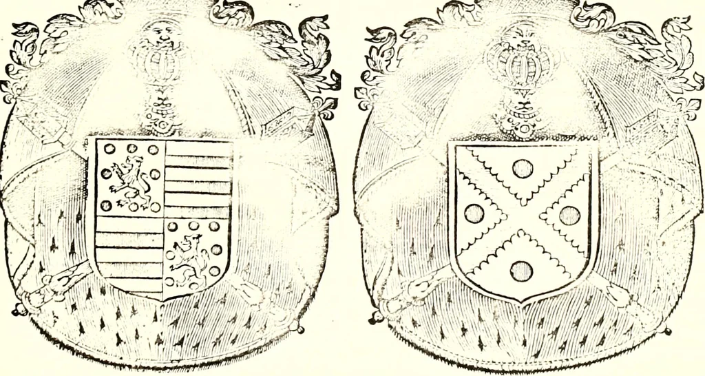 An illustration from Histoire des connestables: chanceliers et gardes des seavx [etc.] ... depuis leur origine:, 1658, leaf 250