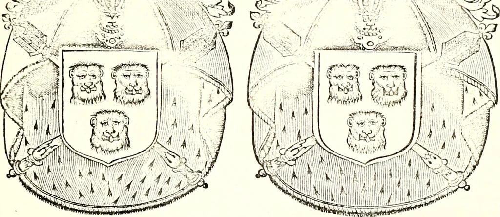 An illustration from Histoire des connestables: chanceliers et gardes des seavx [etc.] ... depuis leur origine:, 1658, leaf 258