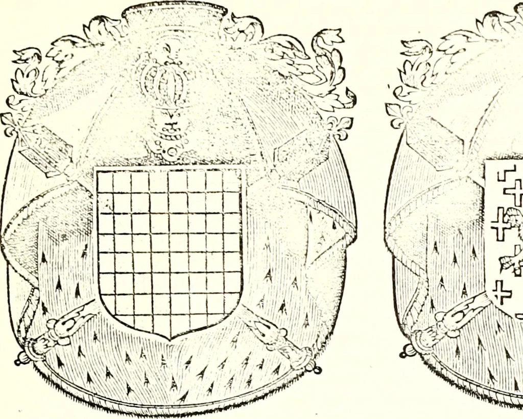 An illustration from Histoire des connestables: chanceliers et gardes des seavx [etc.] ... depuis leur origine:, 1658, leaf 270