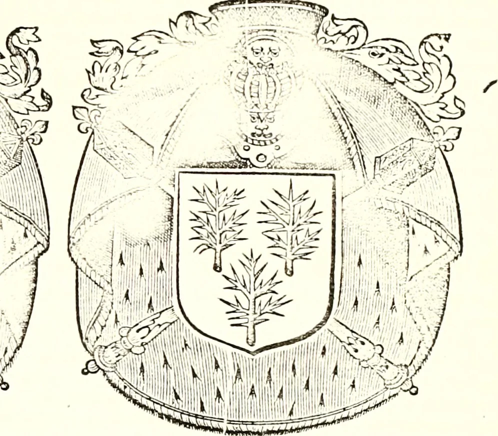 An illustration from Histoire des connestables: chanceliers et gardes des seavx [etc.] ... depuis leur origine:, 1658, leaf 282