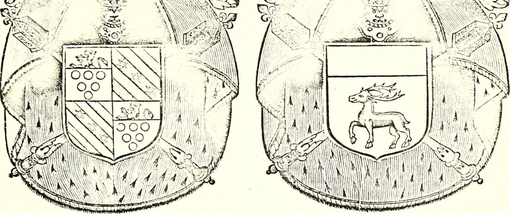 An illustration from Histoire des connestables: chanceliers et gardes des seavx [etc.] ... depuis leur origine:, 1658, leaf 286