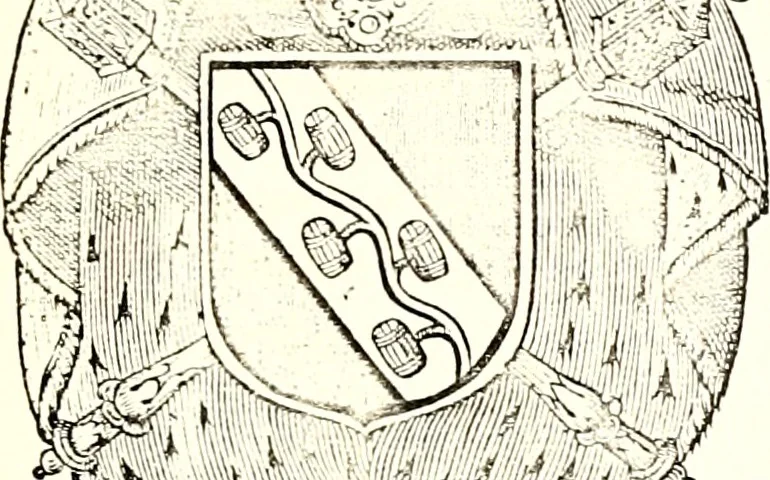 An illustration from Histoire des connestables: chanceliers et gardes des seavx [etc.] ... depuis leur origine:, 1658, leaf 294