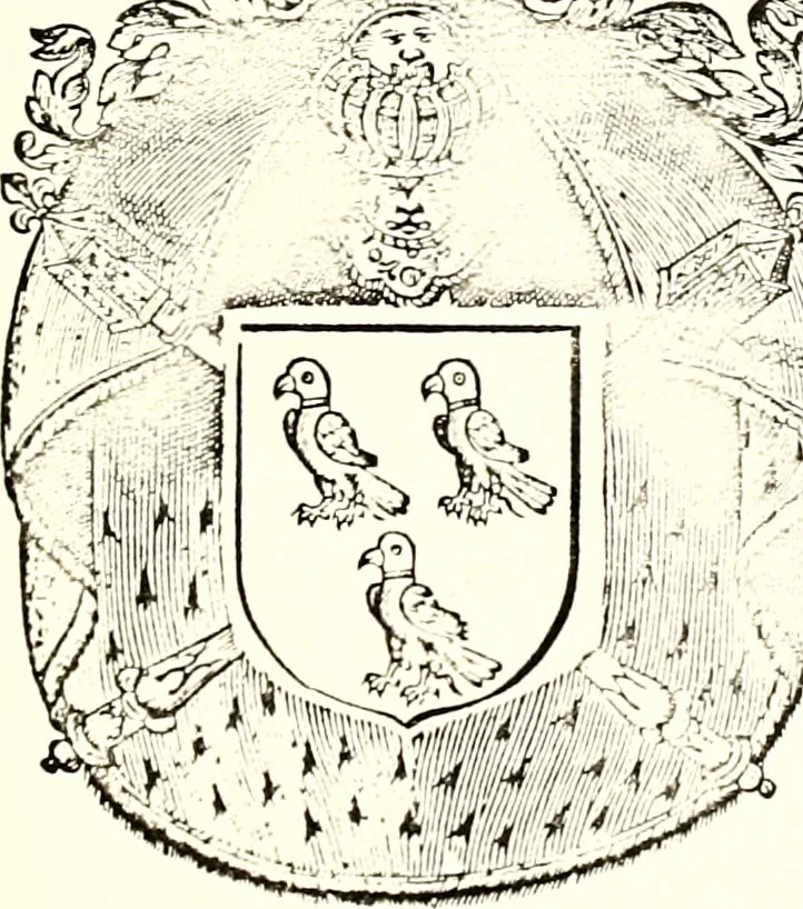 An illustration from Histoire des connestables: chanceliers et gardes des seavx [etc.] ... depuis leur origine:, 1658, leaf 294