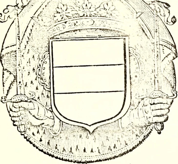 An illustration from Histoire des connestables: chanceliers et gardes des seavx [etc.] ... depuis leur origine:, 1658, leaf 46