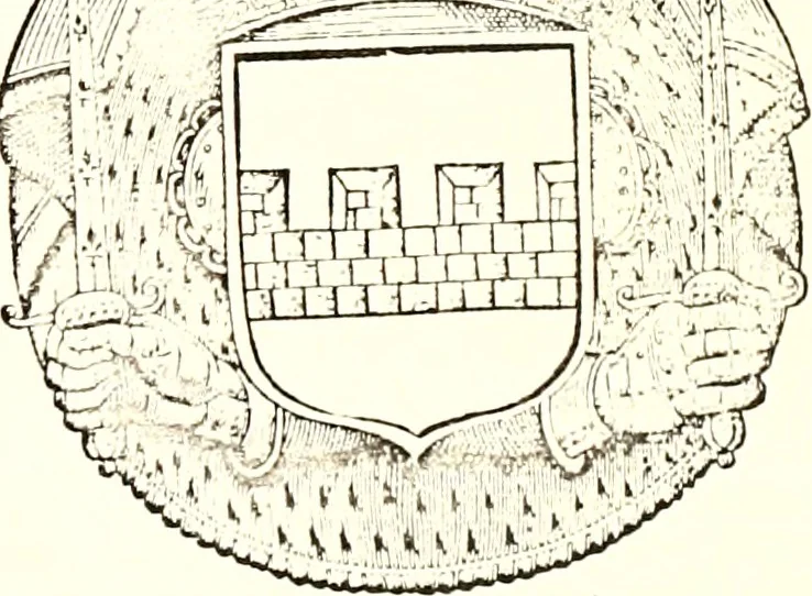 An illustration from Histoire des connestables: chanceliers et gardes des seavx [etc.] ... depuis leur origine:, 1658, leaf 50