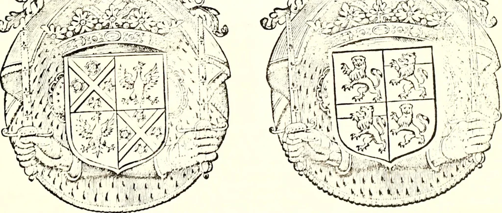 An illustration from Histoire des connestables: chanceliers et gardes des seavx [etc.] ... depuis leur origine:, 1658, leaf 54