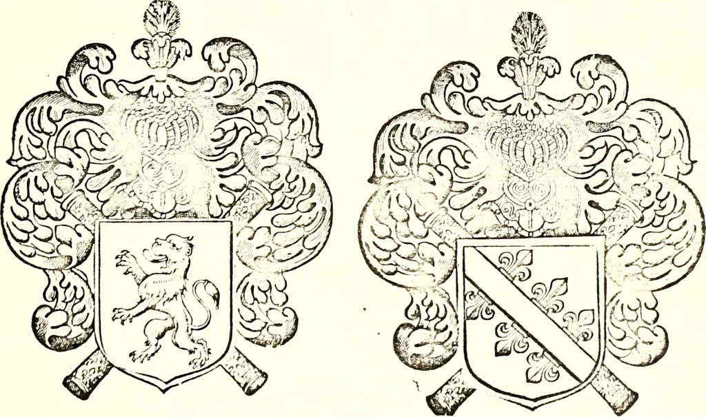 An illustration from Histoire des connestables: chanceliers et gardes des seavx [etc.] ... depuis leur origine:, 1658, leaf 616