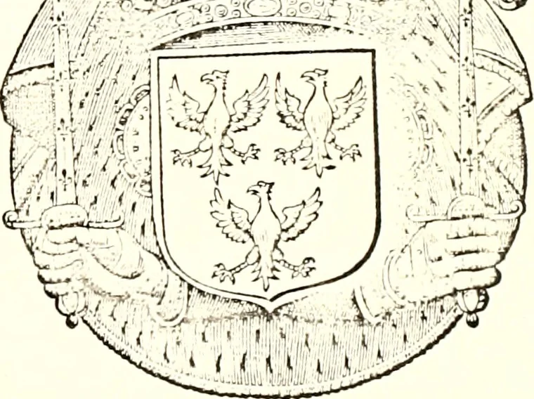 An illustration from Histoire des connestables: chanceliers et gardes des seavx [etc.] ... depuis leur origine:, 1658, leaf 62
