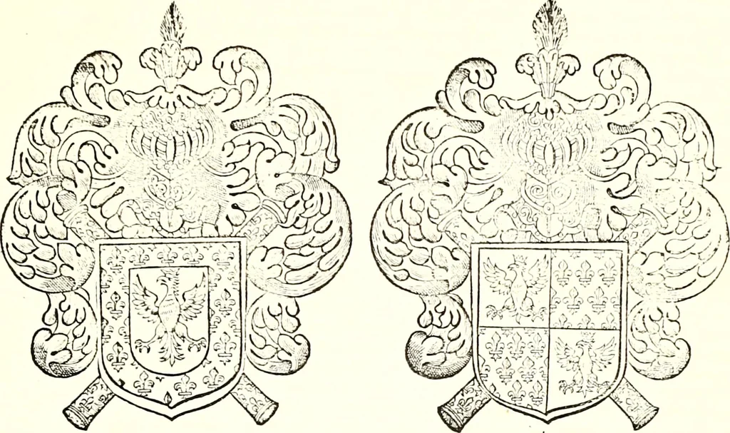 An illustration from Histoire des connestables: chanceliers et gardes des seavx [etc.] ... depuis leur origine:, 1658, leaf 620