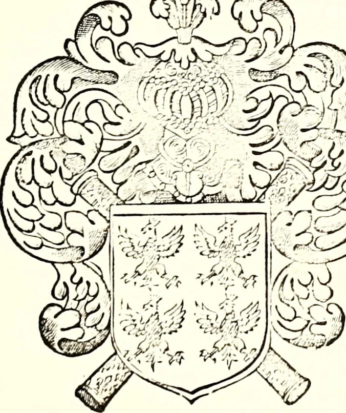 An illustration from Histoire des connestables: chanceliers et gardes des seavx [etc.] ... depuis leur origine:, 1658, leaf 620