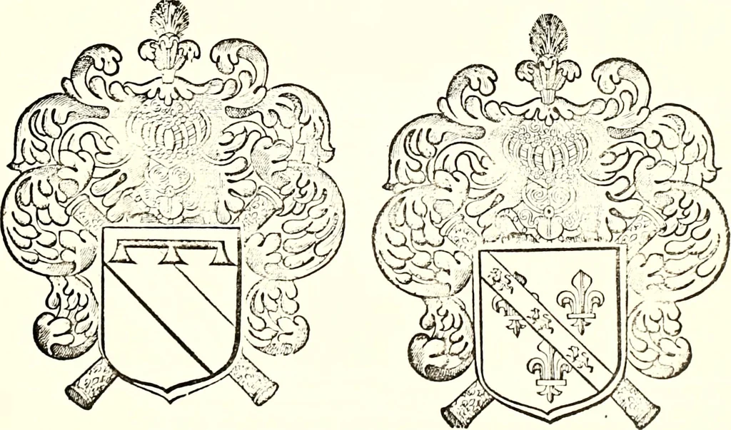 An illustration from Histoire des connestables: chanceliers et gardes des seavx [etc.] ... depuis leur origine:, 1658, leaf 628