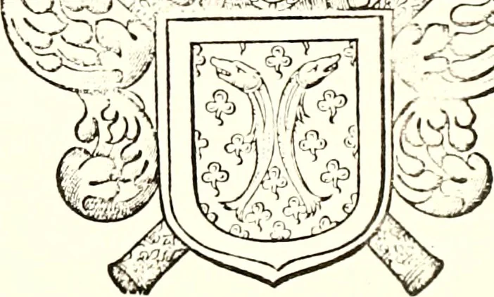 An illustration from Histoire des connestables: chanceliers et gardes des seavx [etc.] ... depuis leur origine:, 1658, leaf 636