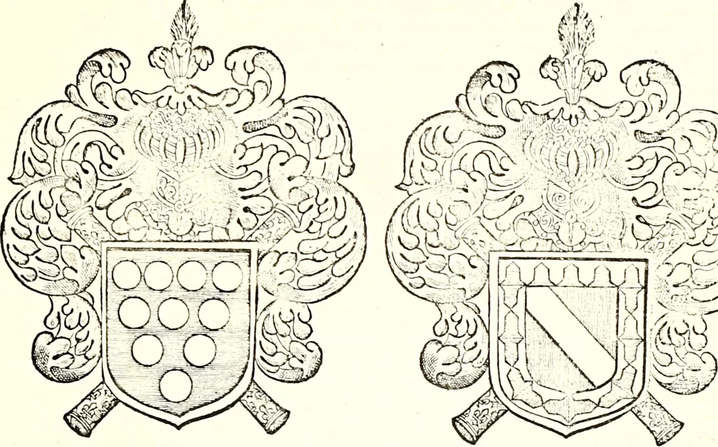 An illustration from Histoire des connestables: chanceliers et gardes des seavx [etc.] ... depuis leur origine:, 1658, leaf 664