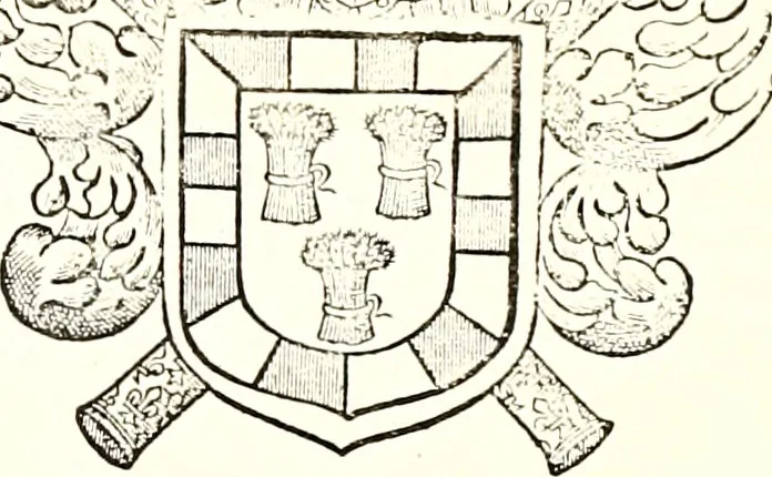 An illustration from Histoire des connestables: chanceliers et gardes des seavx [etc.] ... depuis leur origine:, 1658, leaf 668