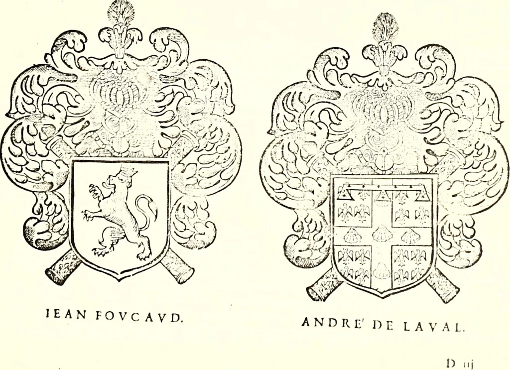 An illustration from Histoire des connestables: chanceliers et gardes des seavx [etc.] ... depuis leur origine:, 1658, leaf 668