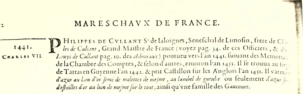 An illustration from Histoire des connestables: chanceliers et gardes des seavx [etc.] ... depuis leur origine:, 1658, leaf 674