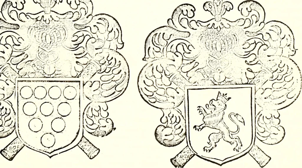 An illustration from Histoire des connestables: chanceliers et gardes des seavx [etc.] ... depuis leur origine:, 1658, leaf 692