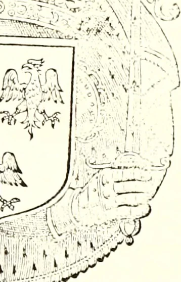An illustration from Histoire des connestables: chanceliers et gardes des seavx [etc.] ... depuis leur origine:, 1658, leaf 70