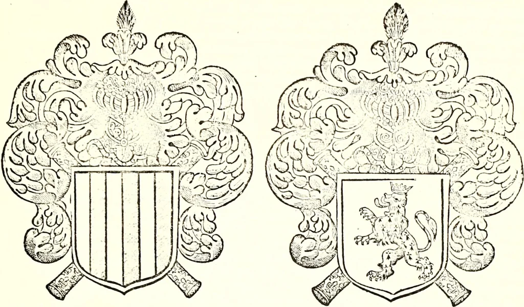 An illustration from Histoire des connestables: chanceliers et gardes des seavx [etc.] ... depuis leur origine:, 1658, leaf 700