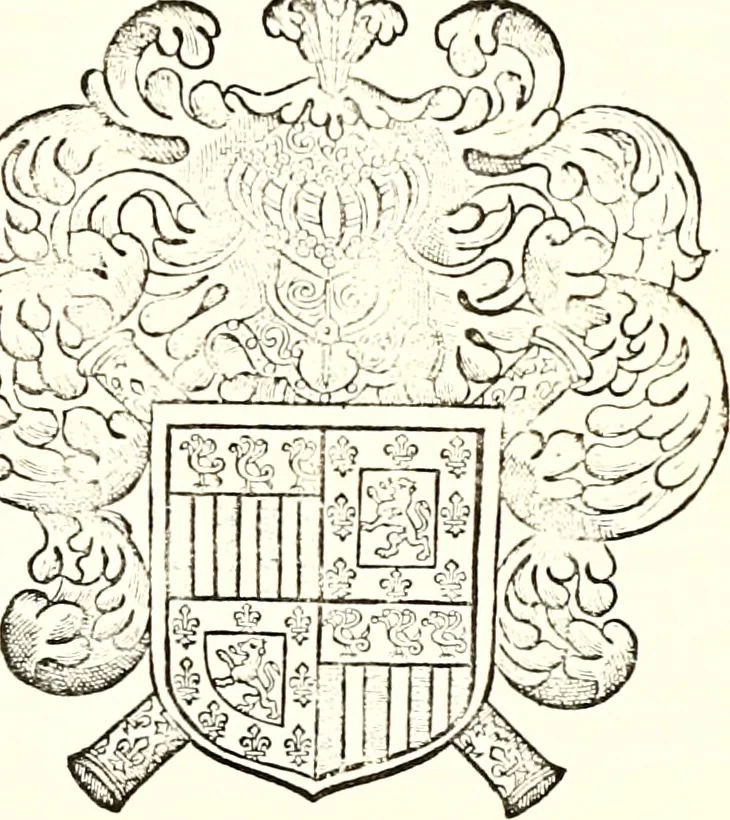 An illustration from Histoire des connestables: chanceliers et gardes des seavx [etc.] ... depuis leur origine:, 1658, leaf 732