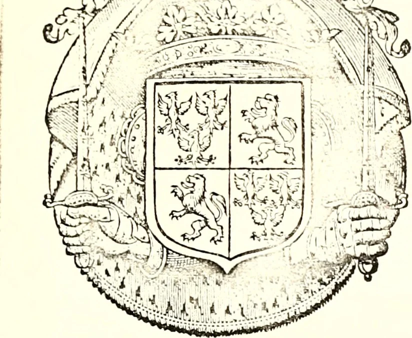 An illustration from Histoire des connestables: chanceliers et gardes des seavx [etc.] ... depuis leur origine:, 1658, leaf 74