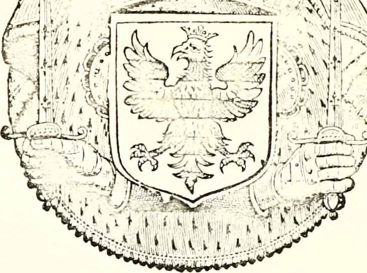An illustration from Histoire des connestables: chanceliers et gardes des seavx [etc.] ... depuis leur origine:, 1658, leaf 74