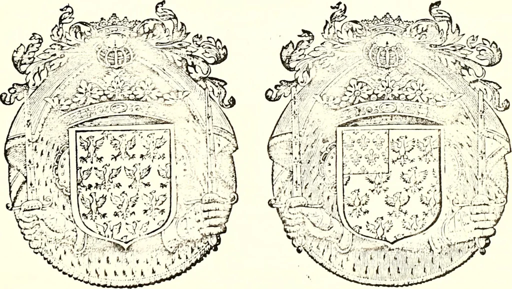 An illustration from Histoire des connestables: chanceliers et gardes des seavx [etc.] ... depuis leur origine:, 1658, leaf 74