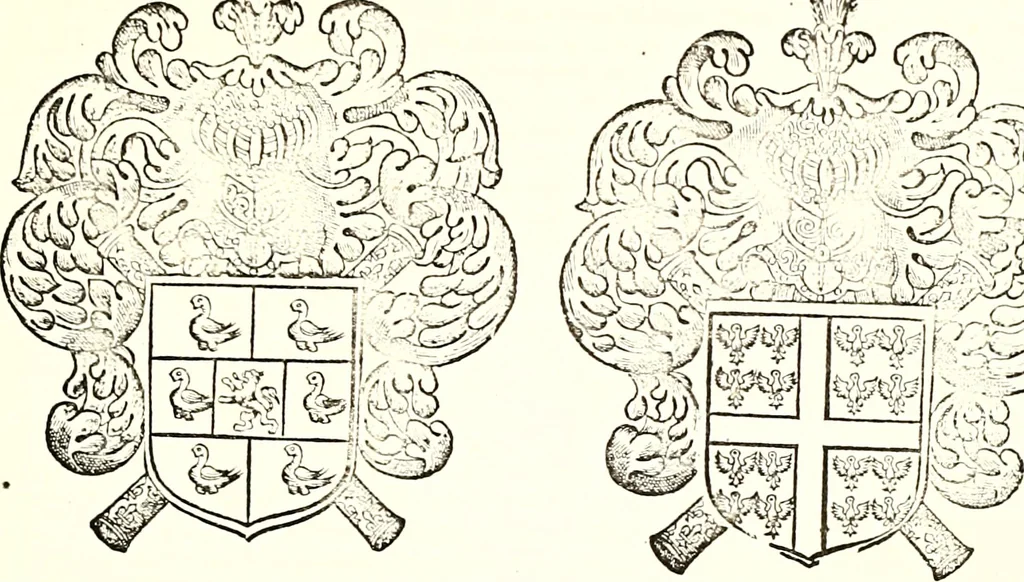 An illustration from Histoire des connestables: chanceliers et gardes des seavx [etc.] ... depuis leur origine:, 1658, leaf 764