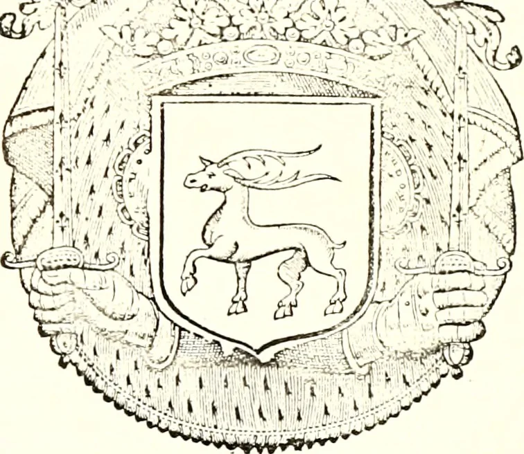 An illustration from Histoire des connestables: chanceliers et gardes des seavx [etc.] ... depuis leur origine:, 1658, leaf 78