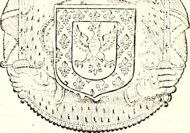 An illustration from Histoire des connestables: chanceliers et gardes des seavx [etc.] ... depuis leur origine:, 1658, leaf 82