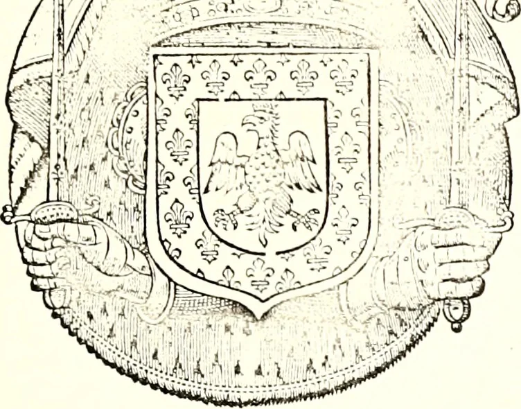 An illustration from Histoire des connestables: chanceliers et gardes des seavx [etc.] ... depuis leur origine:, 1658, leaf 90