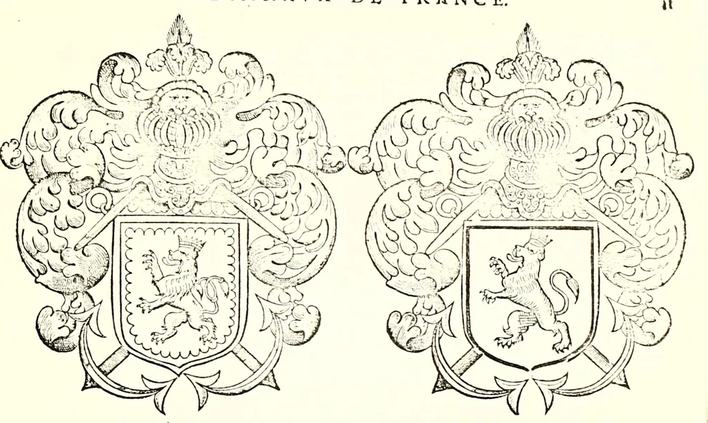 An illustration from Histoire des connestables: chanceliers et gardes des seavx [etc.] ... depuis leur origine:, 1658, leaf 900