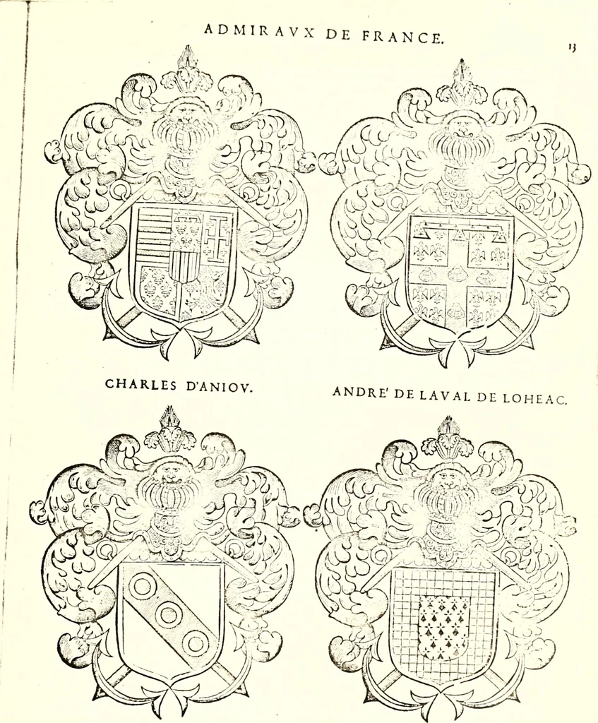 An illustration from Histoire des connestables: chanceliers et gardes des seavx [etc.] ... depuis leur origine:, 1658, leaf 904