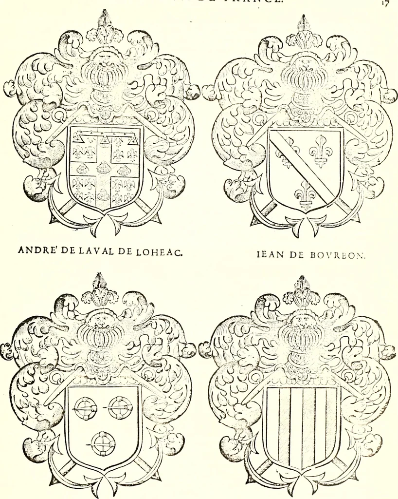 An illustration from Histoire des connestables: chanceliers et gardes des seavx [etc.] ... depuis leur origine:, 1658, leaf 914