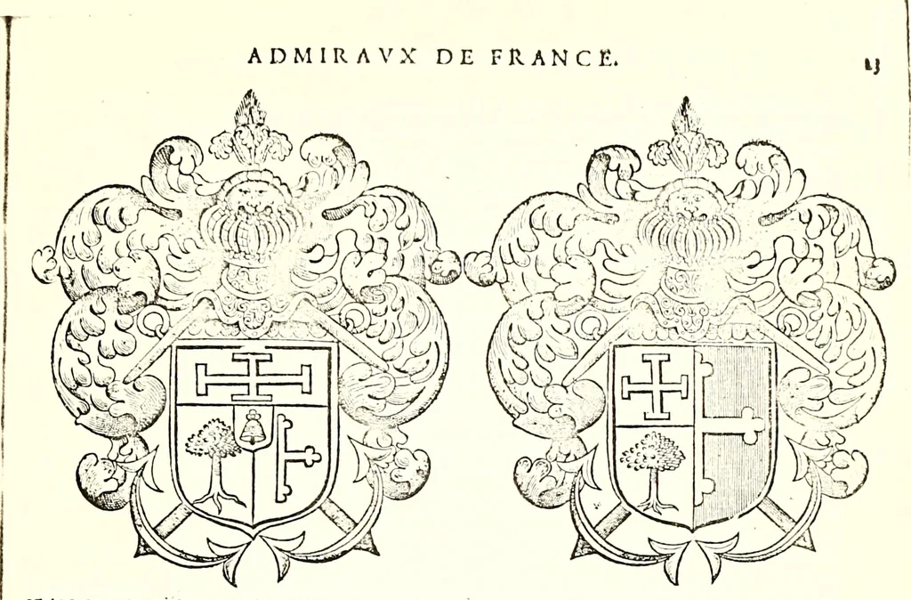 An illustration from Histoire des connestables: chanceliers et gardes des seavx [etc.] ... depuis leur origine:, 1658, leaf 928