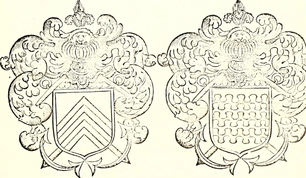 An illustration from Histoire des connestables: chanceliers et gardes des seavx [etc.] ... depuis leur origine:, 1658, leaf 932
