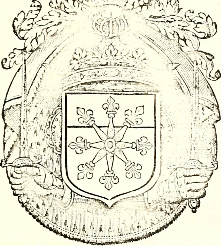 An illustration from Histoire des connestables: chanceliers et gardes des seavx [etc.] ... depuis leur origine:, 1658, leaf 94