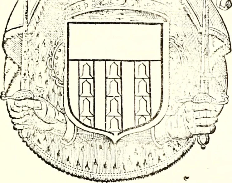 An illustration from Histoire des connestables: chanceliers et gardes des seavx [etc.] ... depuis leur origine:, 1658, leaf 98