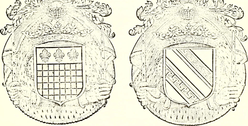 An illustration from Histoire des connestables: chanceliers et gardes des seavx [etc.] ... depuis leur origine:, 1658, leaf 98