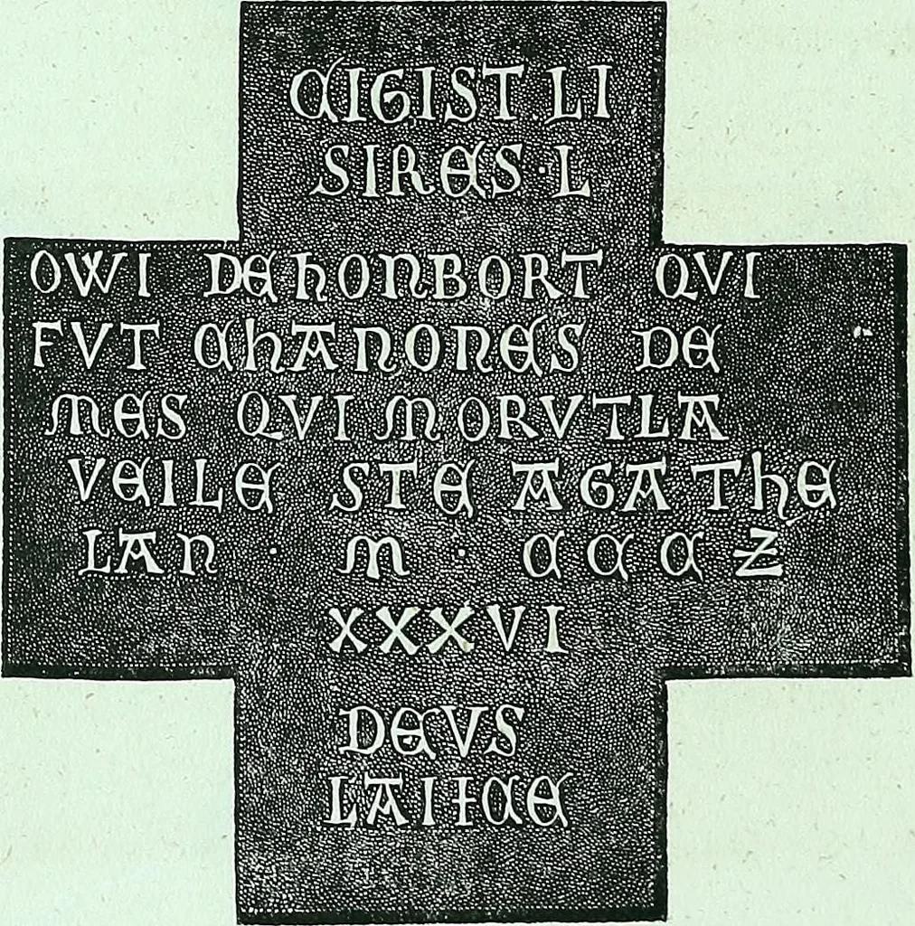 An illustration from Histoire & description pittoresque de la Cathedrale de Metz, des eglises adjacentes et collegiales, 1843, leaf 160