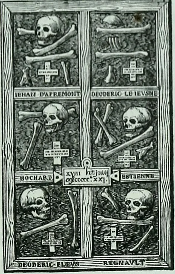 An illustration from Histoire & description pittoresque de la Cathedrale de Metz, des eglises adjacentes et collegiales, 1843, leaf 231