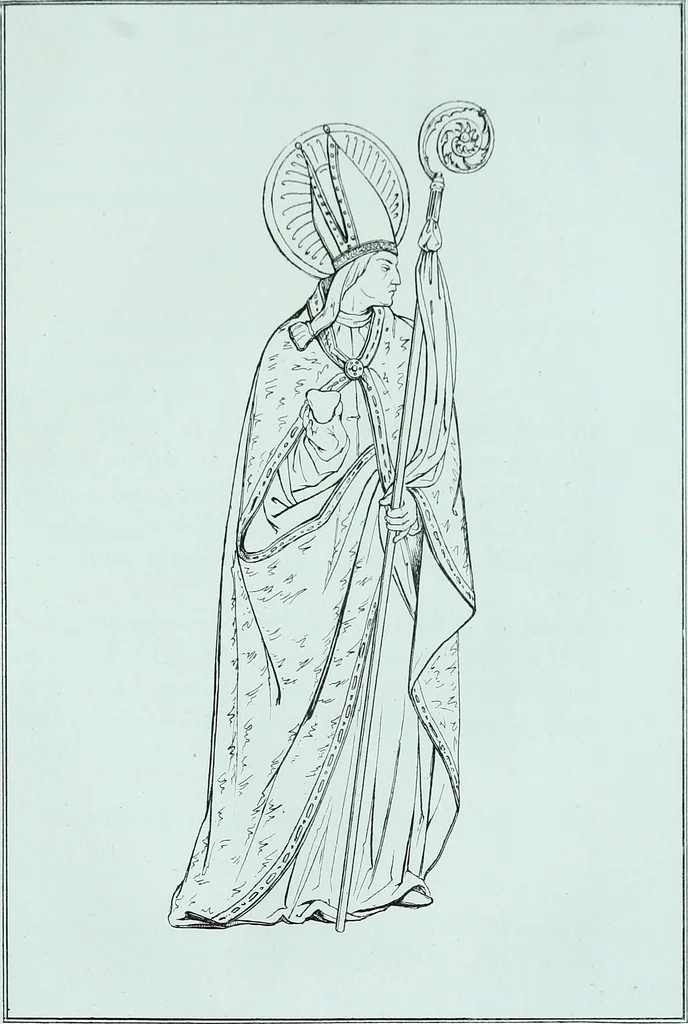 An illustration from Histoire & description pittoresque de la Cathedrale de Metz, des eglises adjacentes et collegiales, 1843, leaf 323