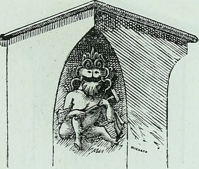 An illustration from Histoire & description pittoresque de la Cathedrale de Metz, des eglises adjacentes et collegiales, 1843, leaf 375