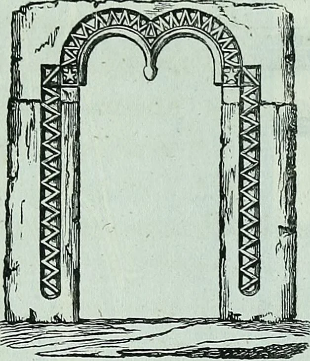 An illustration from Histoire & description pittoresque de la Cathedrale de Metz, des eglises adjacentes et collegiales, 1843, leaf 69