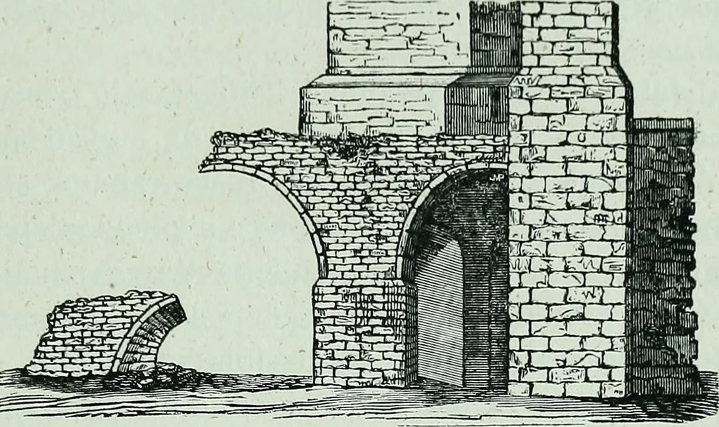 An illustration from Histoire & description pittoresque de la Cathedrale de Metz, des eglises adjacentes et collegiales, 1843, leaf 85